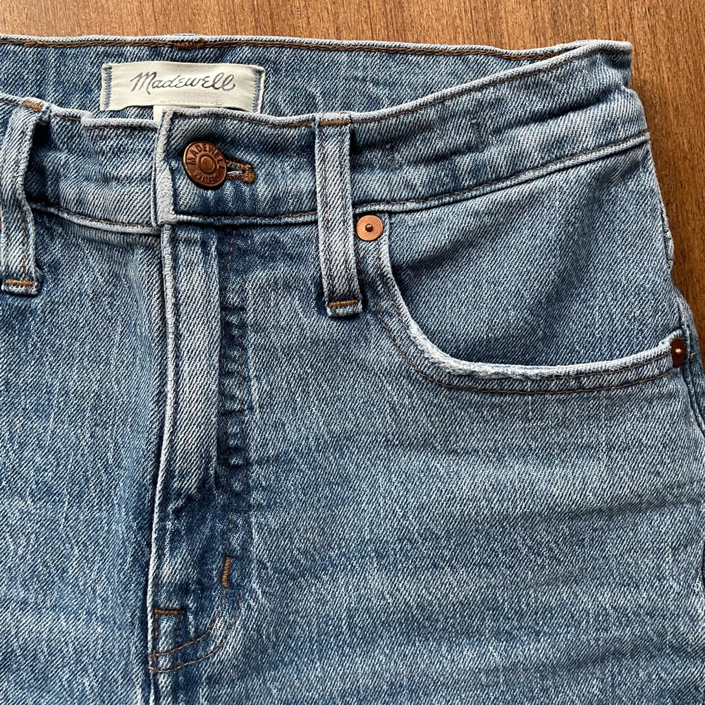 Madewell Classic Straight Leg Jean
